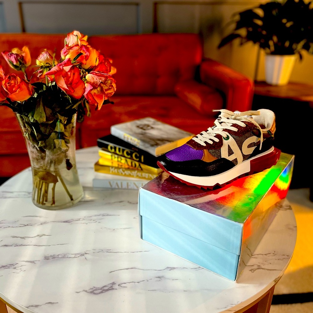 Brand new designer Italian sneakers